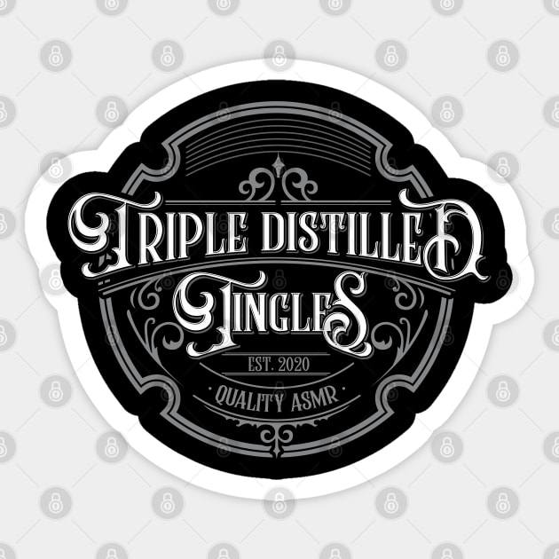 ASMR Triple Distilled Tingles Sticker by Ross Jones